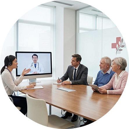 Online video consultation